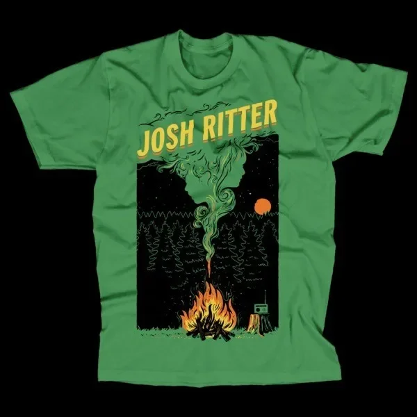 NEW Popular Josh Ritter green S to 5XL T-shirt Gift For Fan PP2945