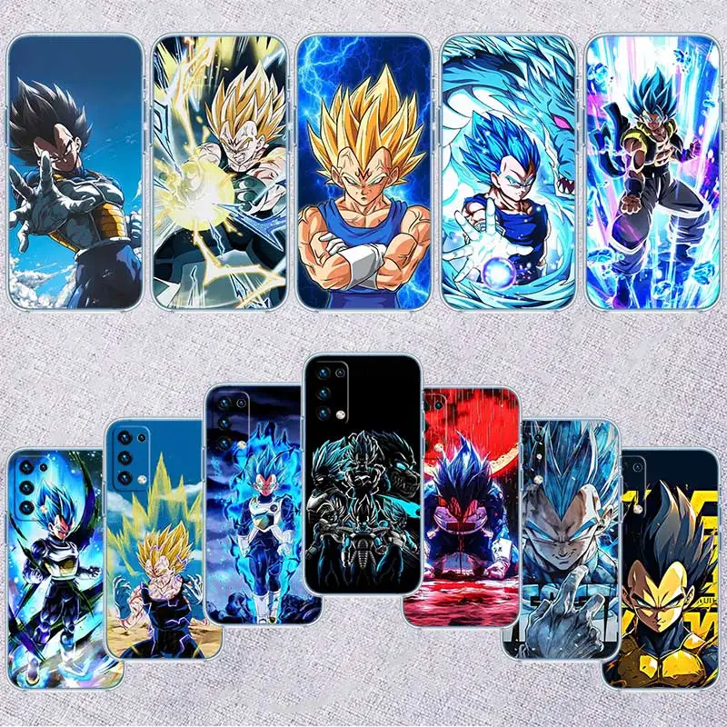 Funda de teléfono FD39 Vegeta Dragon Ball para LG K22 K30 K40 K40S K41 K42 K50 K50S K51 K51S K52 K61 K62 K71 K92 Q60 Q61 V40 V50 V60