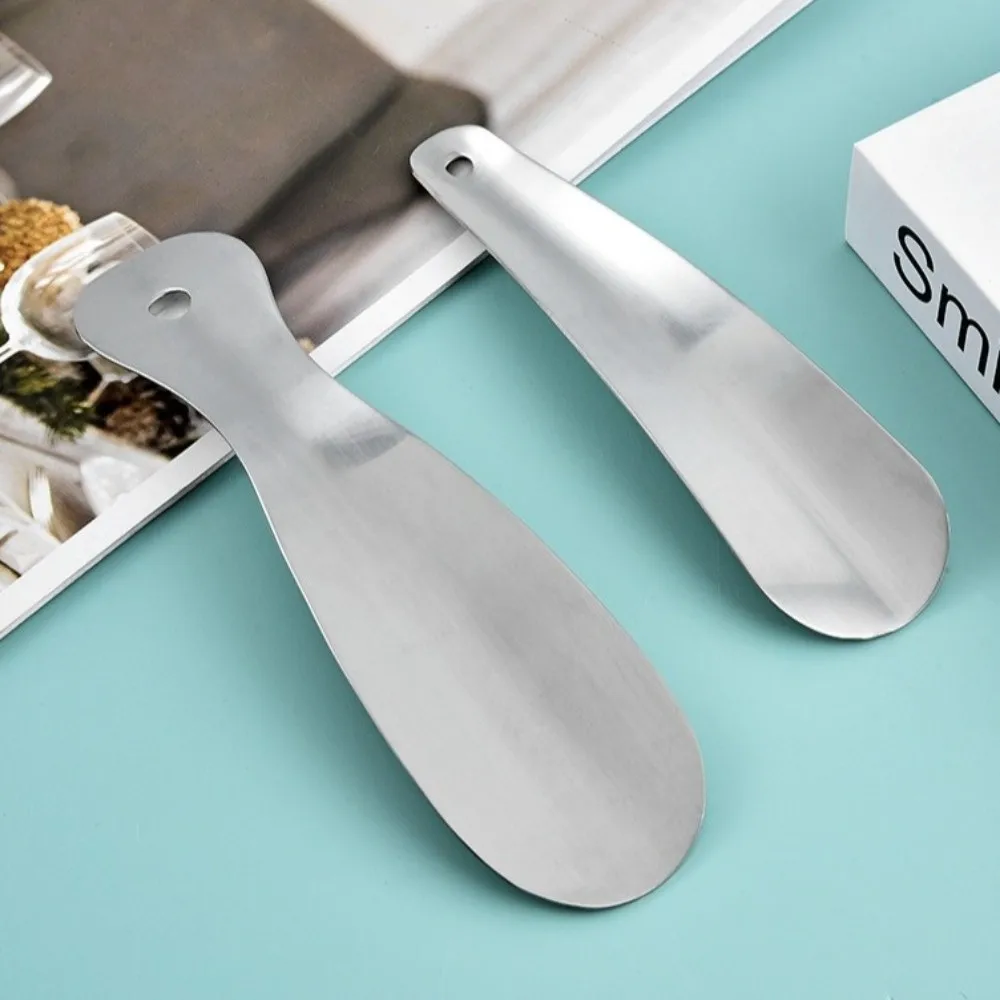 New Extra Long Shoe Horn 30 42 52cm Stainless Steel Shoes Remover Silver Slip Shoe Pull Tool Shoehorn Lifter Aid for Men Women