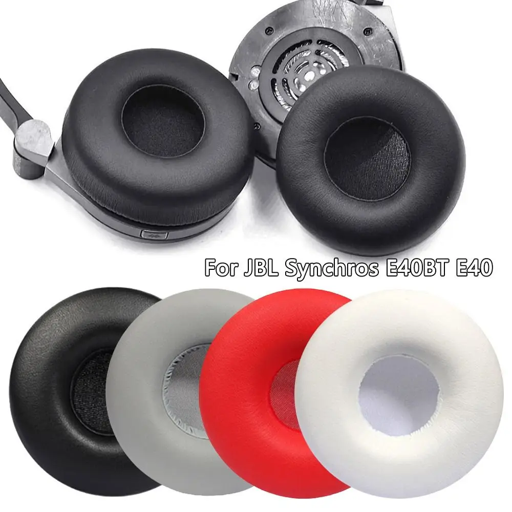 For JBL Synchros E40BT E40 Leather Ear Pads Noise-Cancelling Ear Cushion Protective Cover Foam Pad Earmuffs Headphones Accessory