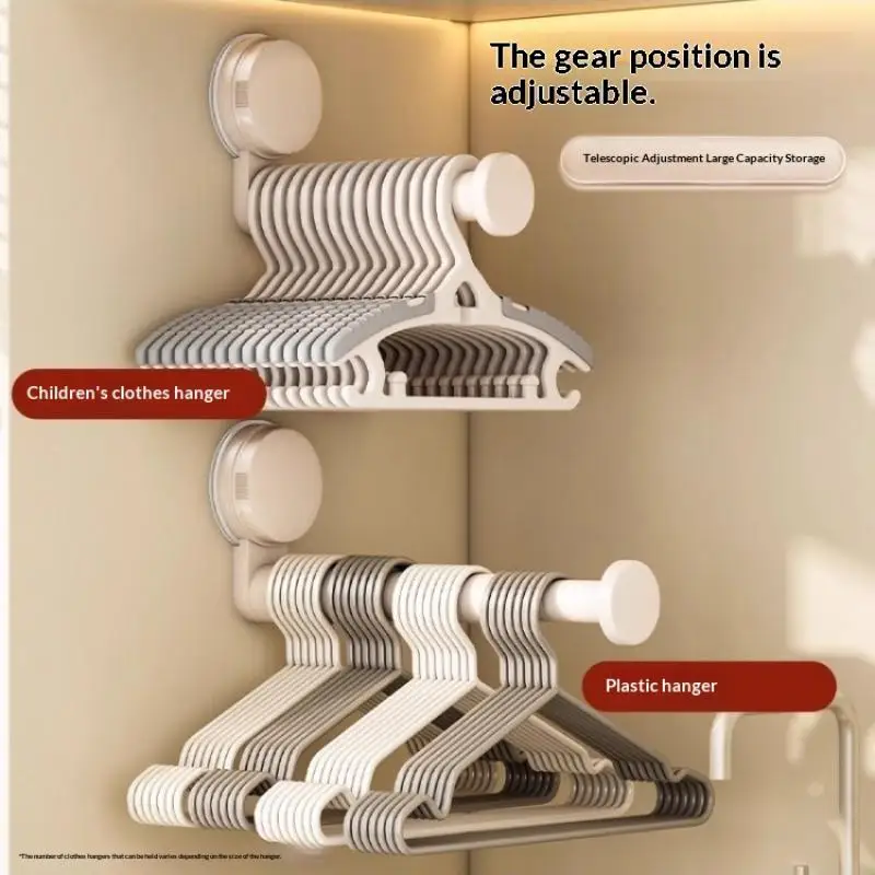 Suction Cup Hanger Organizer Retractable No Drill Heavy Duty No Trace Hook for Bathroom Kitchen Small Item Storage
