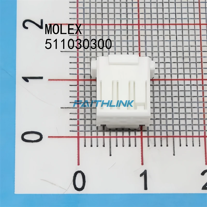 

10PCS 511030300 51103-0300 MOLEX connector CONN RCPT HSG 3POS 2.50MM 100% New original