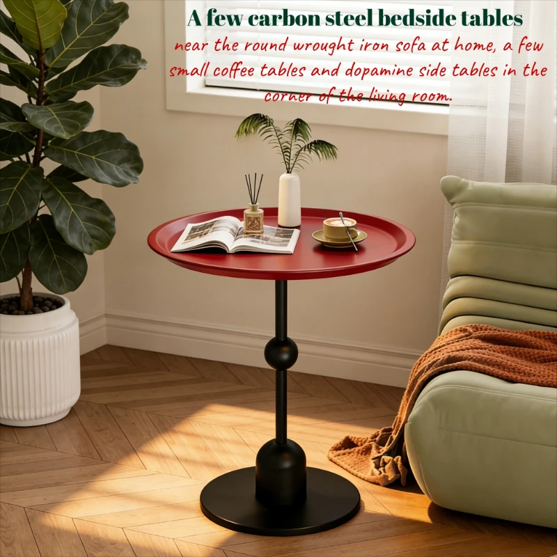 Round Luxury Coffee Tables Side Hotel Mesa Lateral Italian Metal Vintage Coffee Tables Corner Japandi Mid Century Furniture