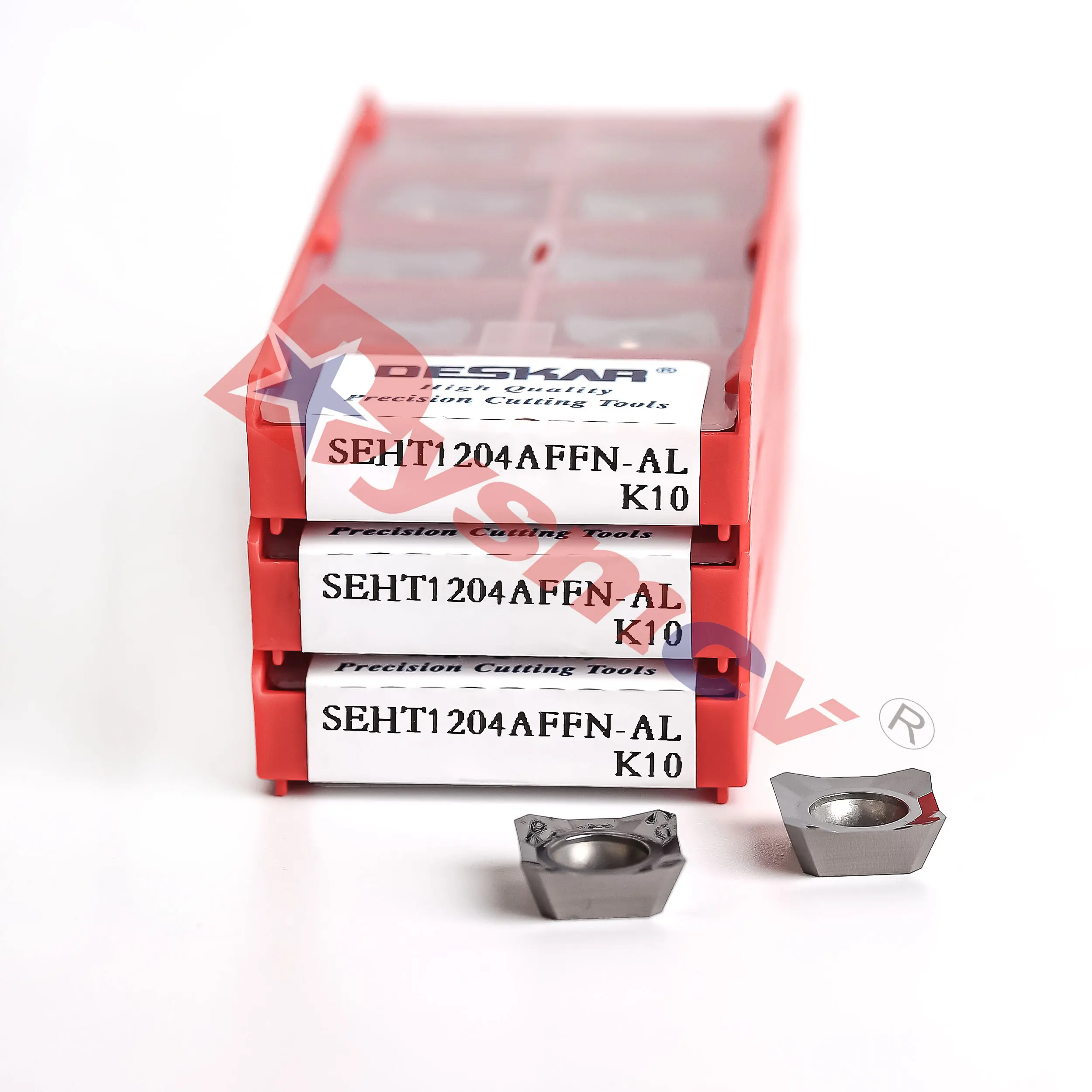 DESKAR SEHT1204AFFN AL K10 CNC Lathe Cutter Milling Turning Tools Mill Blades For Aluminum And Copper Processing Special Inserts