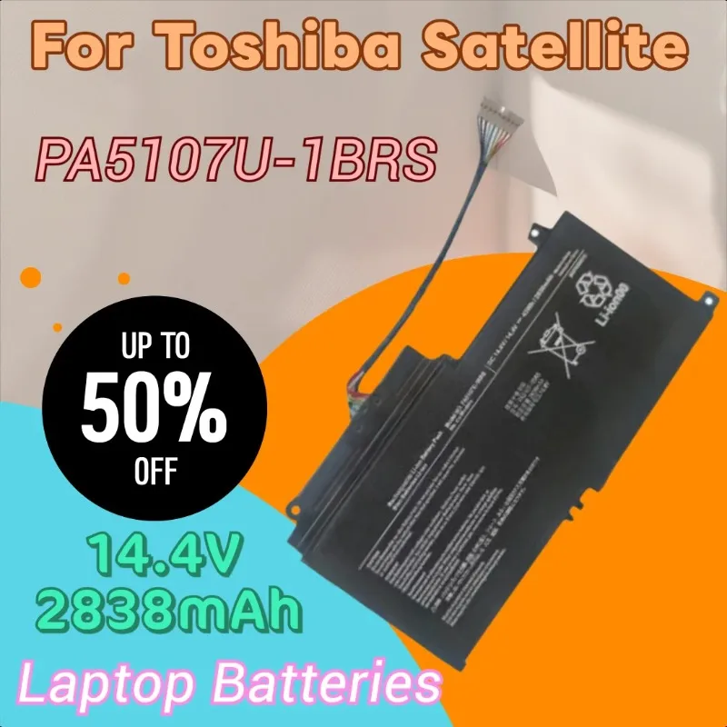 

Новый аккумулятор PA5107U-1BRS 14,4 В 2838 мАч для Toshiba Satellite L45 L50 P55 L45D P55-A5312 L55T L55 P50-A P55 S55-A5294 S55-A5275