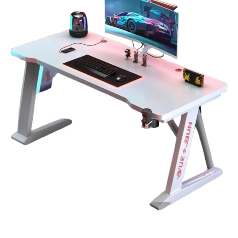 Design Black Pc Computer Desks Quality Simple Setup Console Organizers Computer Desks Bedroom Creativity Escritorios Furniture