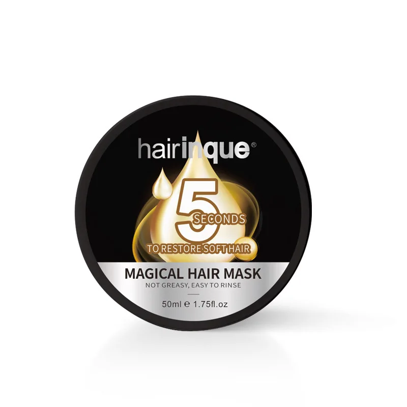 50ml Anti-Frizz Hair Mask Hydrates, Helps Repair Fibrous Tissue and Revitalizes Hair; Brighter and Softer Moisturize Hair