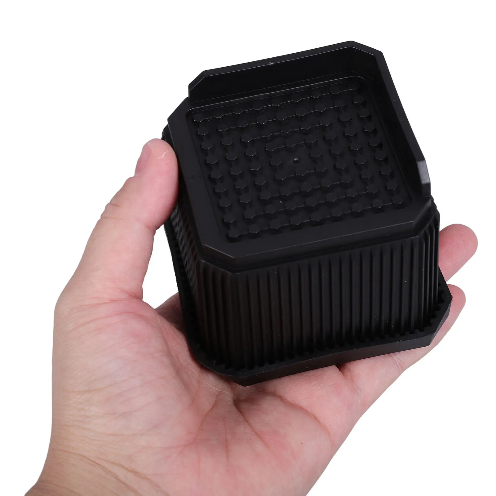 4Pcs Walking Pad Incline Blocks Treadmill Foot Riser 3x2.7x2 Stable Non-Slip Treadmill Riser Blocks Leveling Pads Fitness
