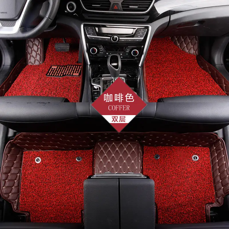 Alfombrilla de cuero para coche 5D XPE compatible con Mercedes de todas las series