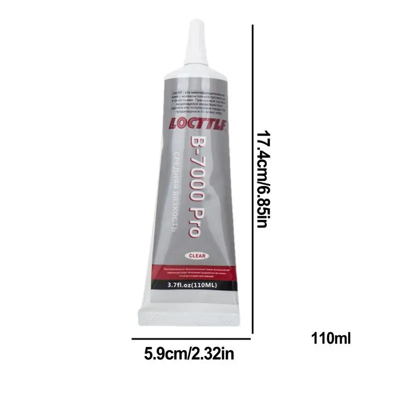 Tahan air B7000 berlian imitasi Super perekat perhiasan kerajinan perekat serbaguna perbaikan layar telepon pembuatan perhiasan kaca