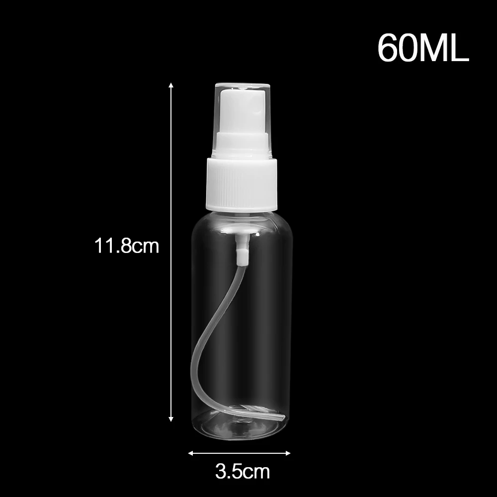 30/100//150/250 ml Nachfüllbare Flaschen Transparenter Kunststoff Parfümzerstäuber Mini Leere Sprühflaschen Tragbares Reisezubehör