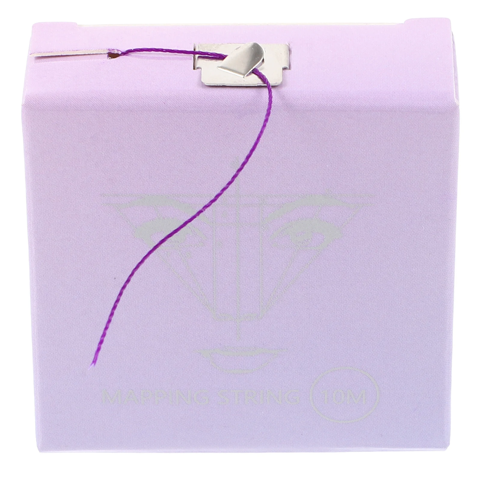 Augenbrauen-Mapping-Faden, 10 m, Box-Verpackung, Augenbrauen-Formwerkzeug, Lineal, Marker für Augenbrauen, Eyeliner, Lipliner, Augenbrauen-Mapping-Schnur