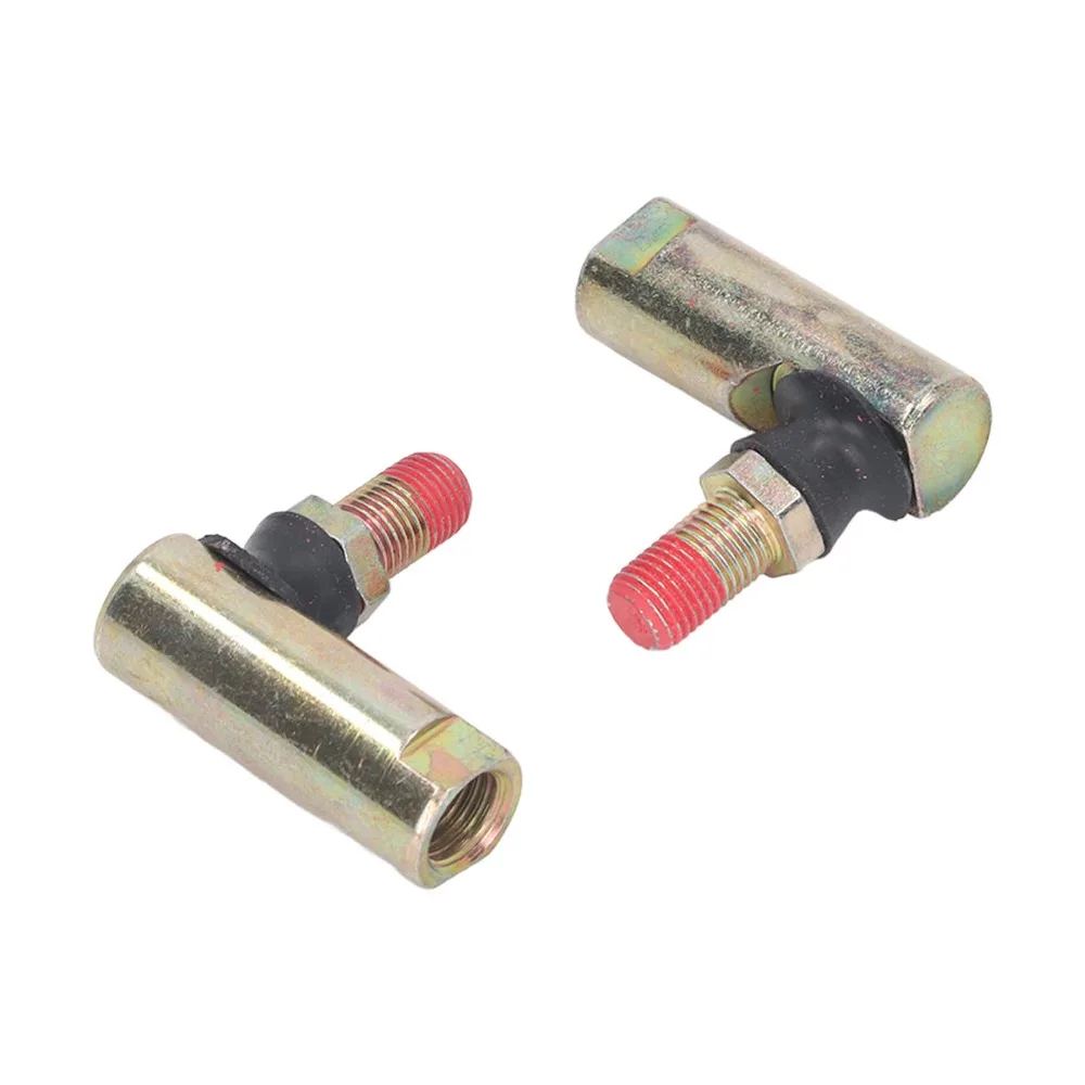2PCS Sreel Lawn Tractor Ball Joints Compact Gold Steel Ball Joints Tie Rod Ends Universal for Cub Cadet MTD Toro