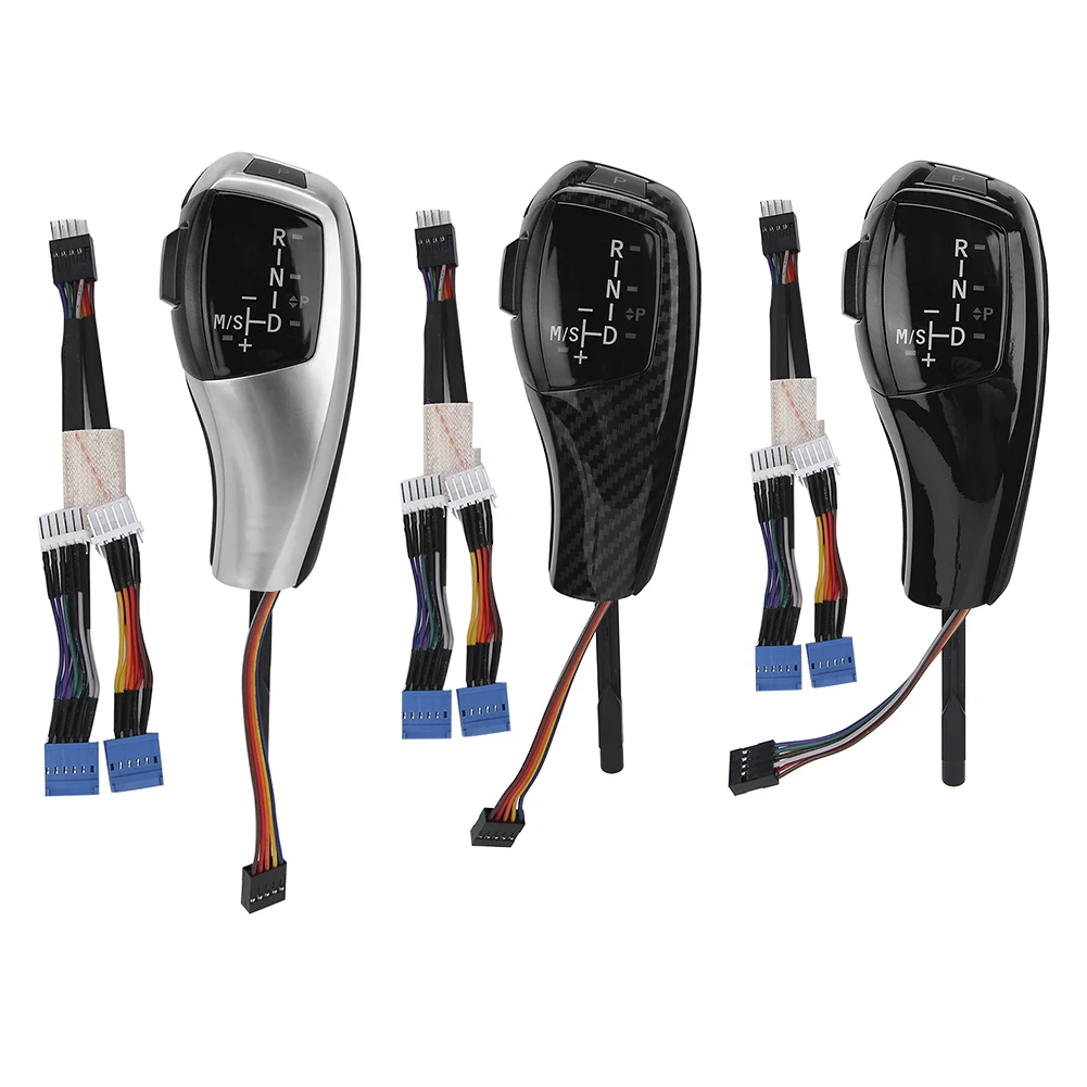 

Электрический рычаг переключения передач для F30, комплект для модификации автоматической коробки передач с LED-подсветкой для BMW E90 E92 E84 E89, рычаг переключения передач, стик КПП