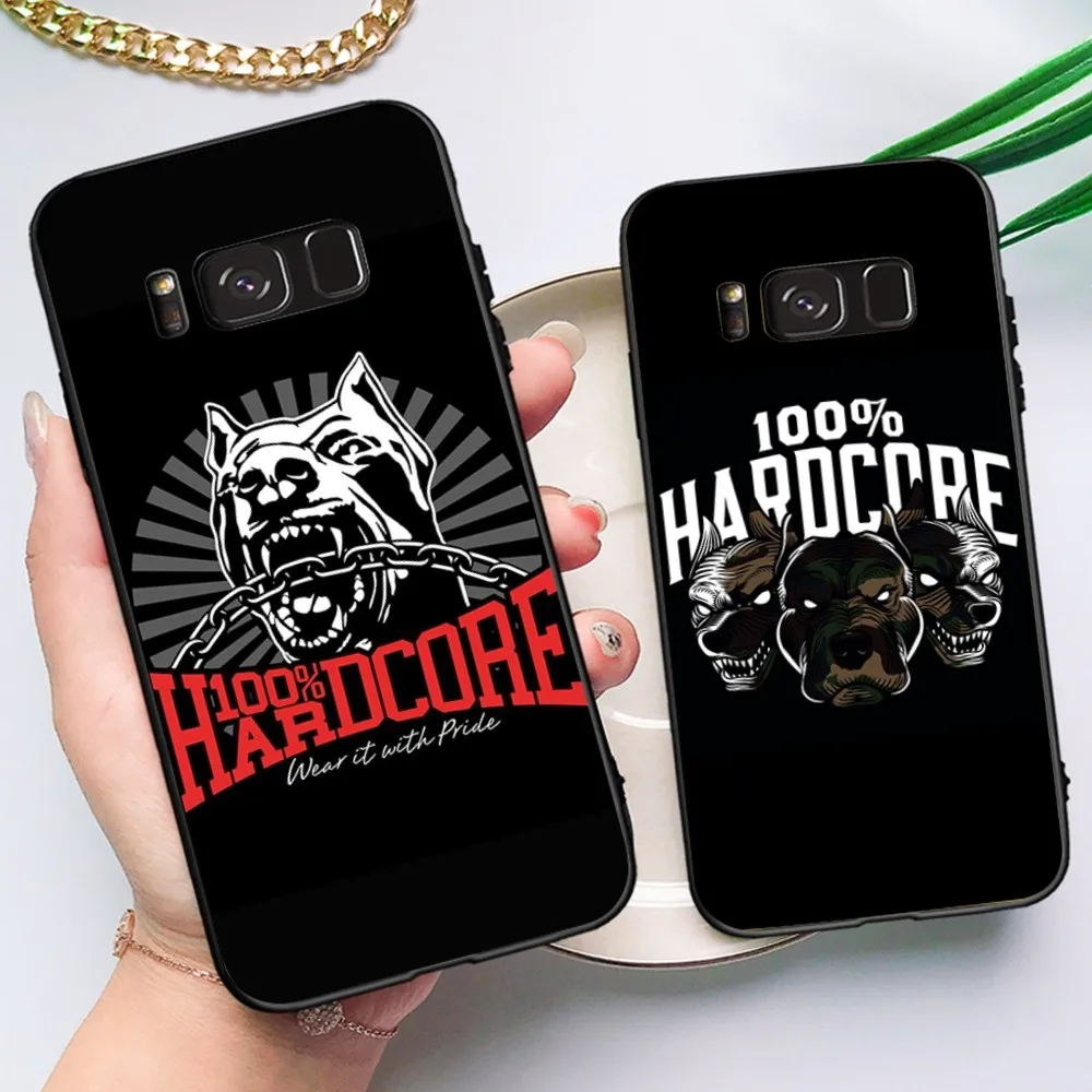 100 Hardcore Dog To The Bone Phone Case For Samsung Note 8 9 10 20 Pro Plus Lite M 10 11 20 30 21 31 51 A 21 22 42 02 03