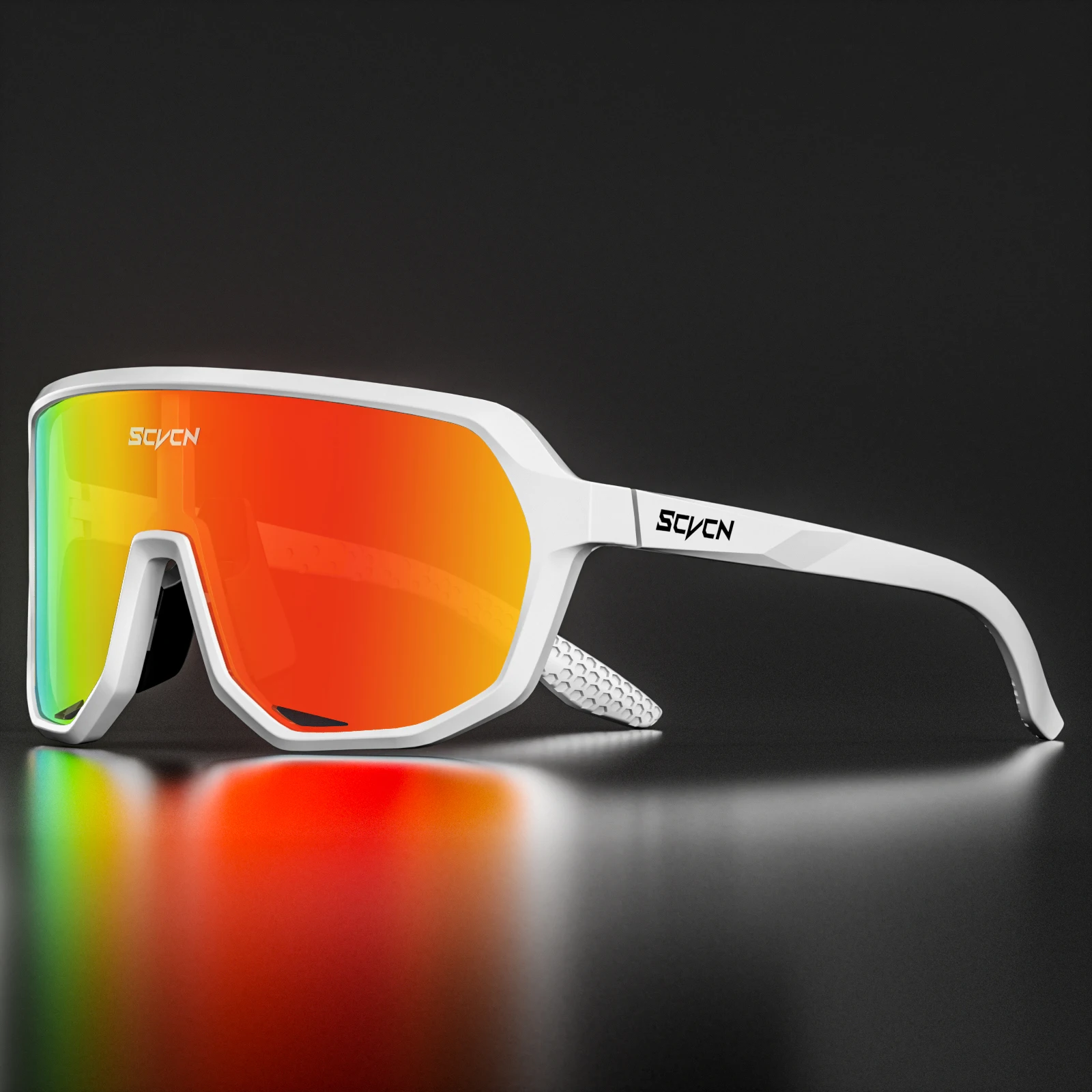 SCVCN Radfahren Gläser UV400 Photochrome Sonnenbrille Männer Sonne Mountainbike Straße Fahrrad Brillen Sport Laufen MTB Zyklus Gogg
