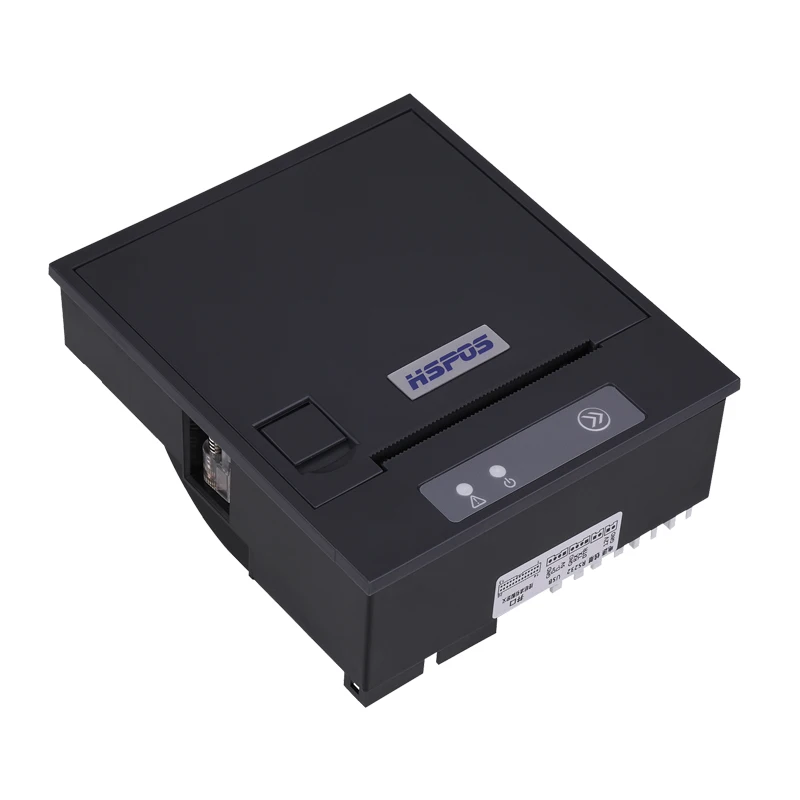 HS-589W Panel 58mm Thermal Receipt Printer USB+RS232+Parallel Port 80mm/s Printing Speed Easy Paper Loading
