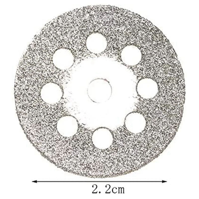 HOT-40 Diamond Cutting Blades Of Borax 22 Mm Ventilated Diamond Cutting Blade Kit And 8 Arbor Shafts