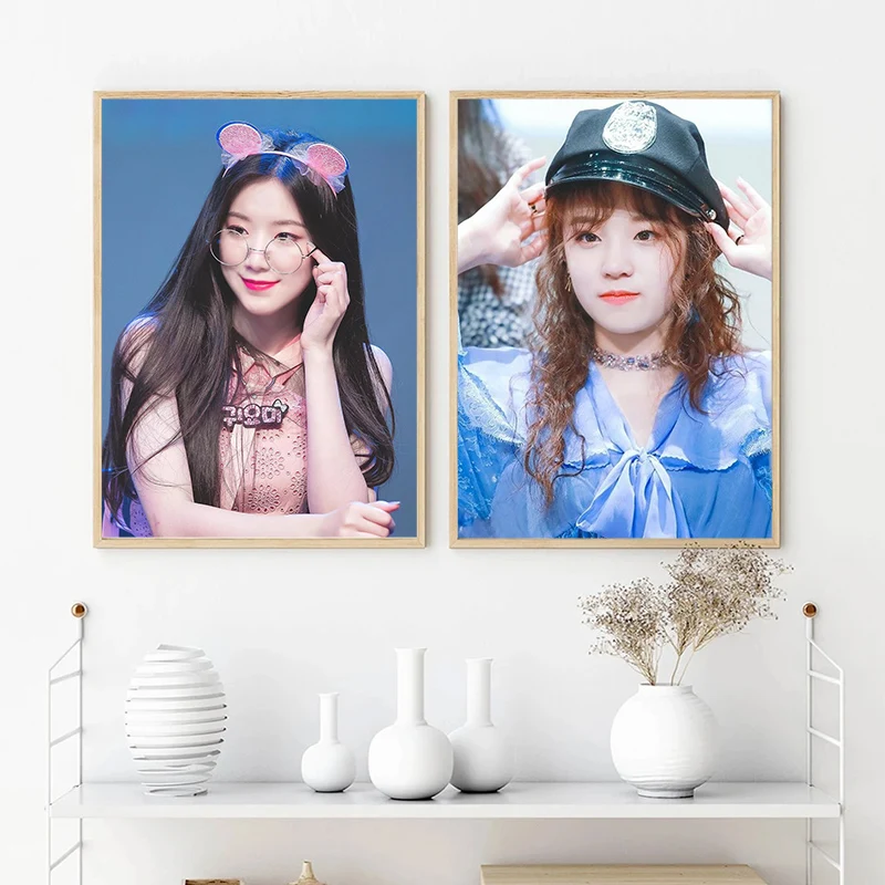 الكورية الشهيرة Kpop فتاة المجموعة جيدل قماش ملصق ، المغني موسيقى ستار موضة ، صورة لغرفة المعيشة ، المنزل ، بار ، مقهى ديكور