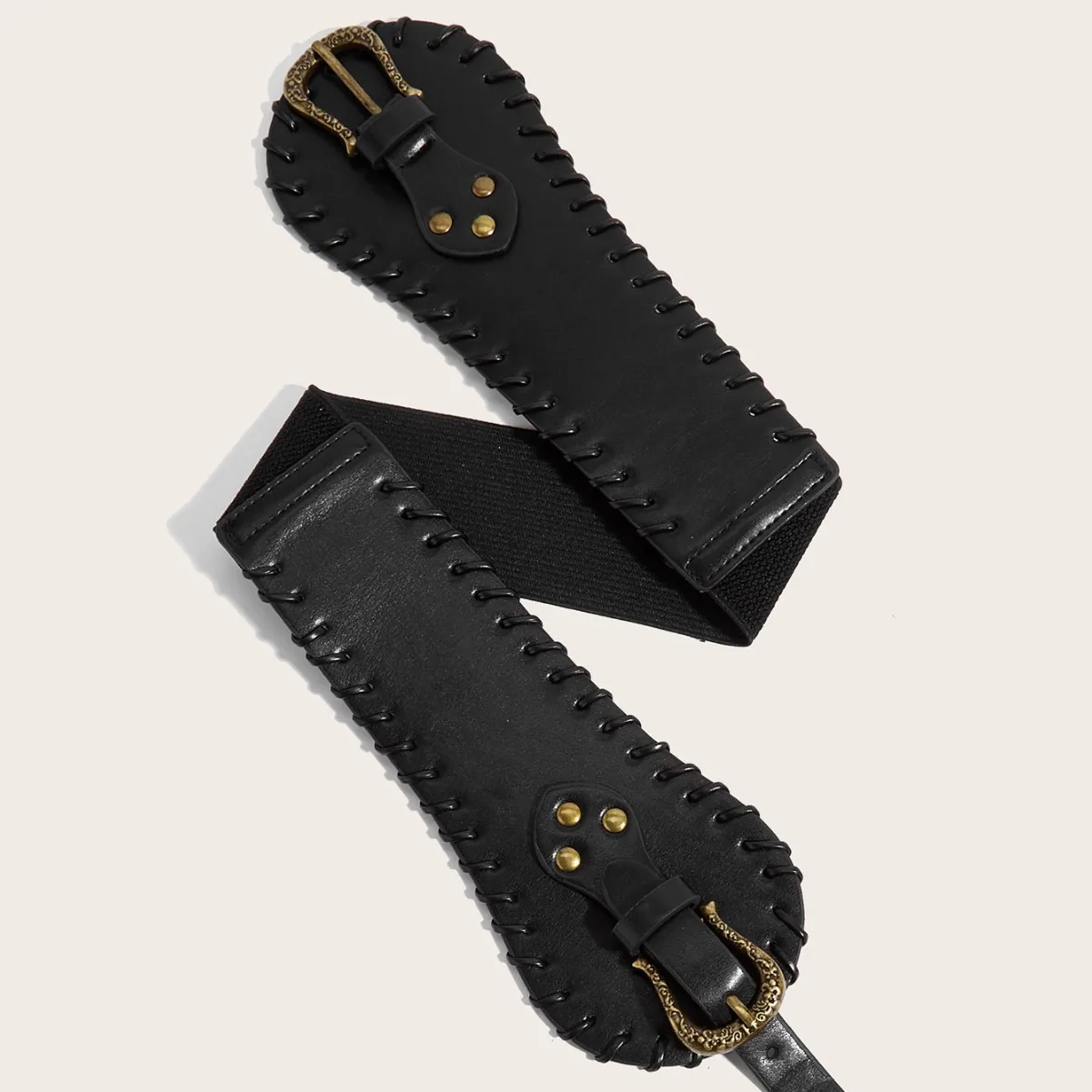 2026 Fashion Ladies Elastic Wide Waist Seal Dress Coat Sweater Suit Decoration Corset Belts for Women Woman Luxury Metal Buckle