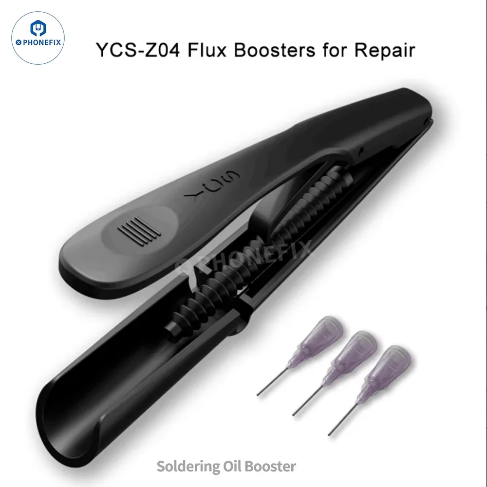 YCS-Z04 Flux Propulsion Tool Booster for Pushing 5ml Solder Flux Oil Green Oil Rosin Tin Paste Phone Electronic PCB BGA Repair