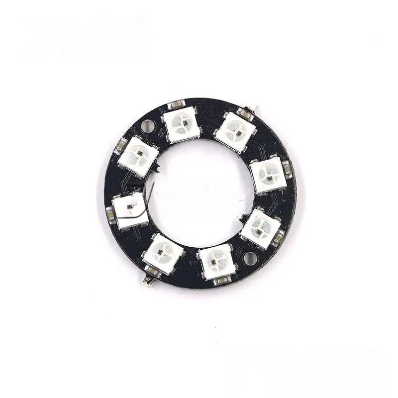 1/8/12/16/24 Bit WS2812 RGB Light Ring Development Board 5050 Smart Full-Colour RGB LED Learning Module DC4-7V