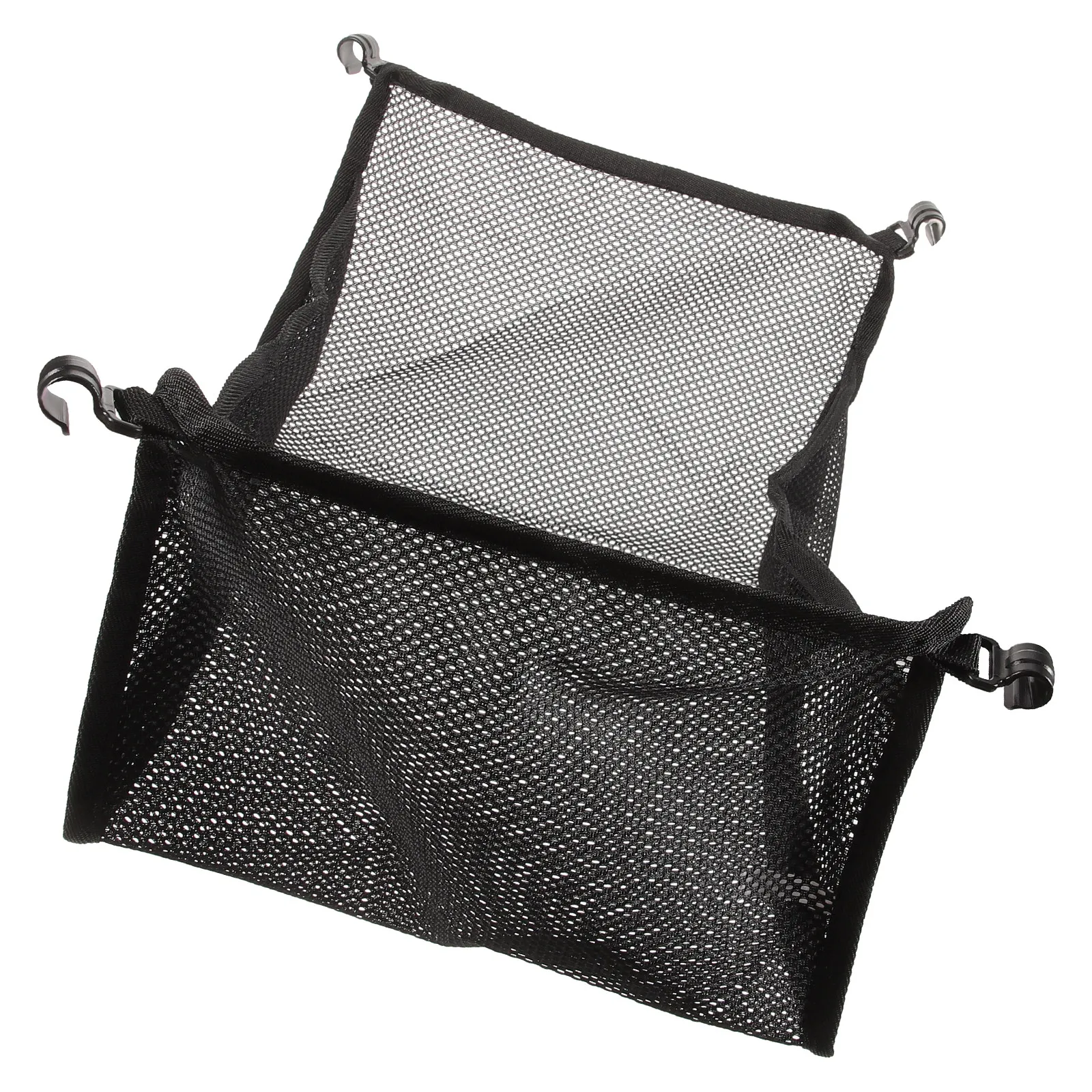 

Hanging Mesh Bag for Camping Table Foldable Netting Storage Bag Lightweight Portable Organizer Outdoor Foldable Desk Sundries