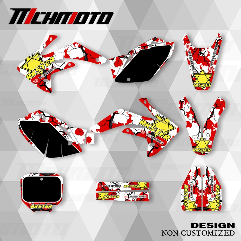 

MCHMFG новый стиль графические наклейки комплект для HONDA CRF CRF150R 2007 2008 2009 2010 2011 2012 2013 2014 2015-2020