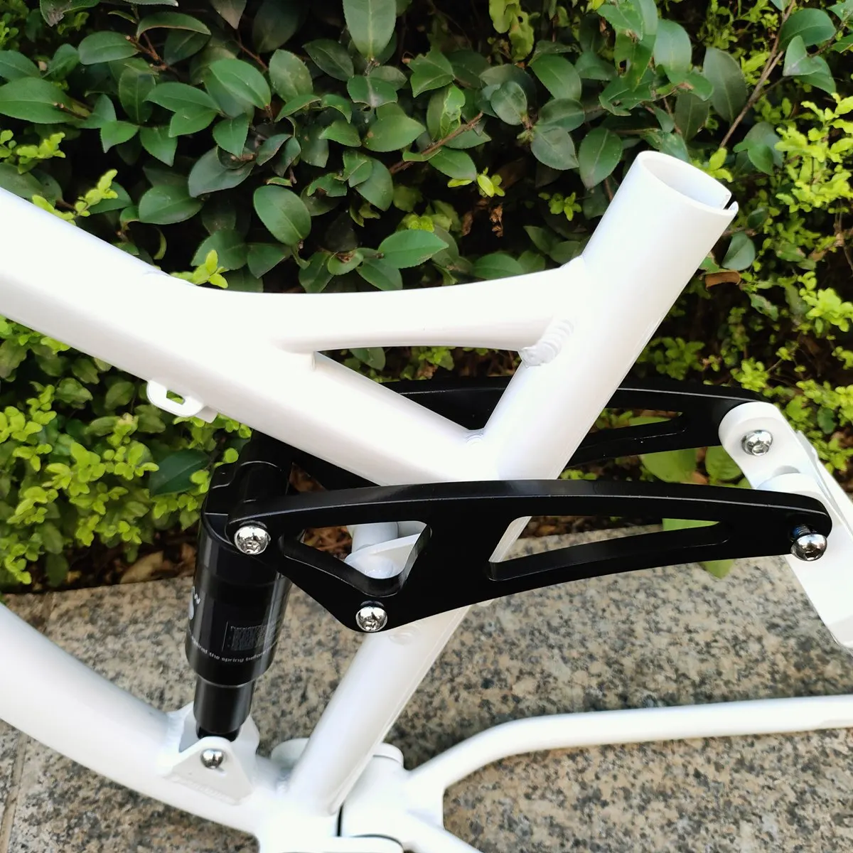 Kalosse 1-1/8 Inches Headset 190mm Shock Full Suspension Mountain Bike Frame Adults Bicycle Frames