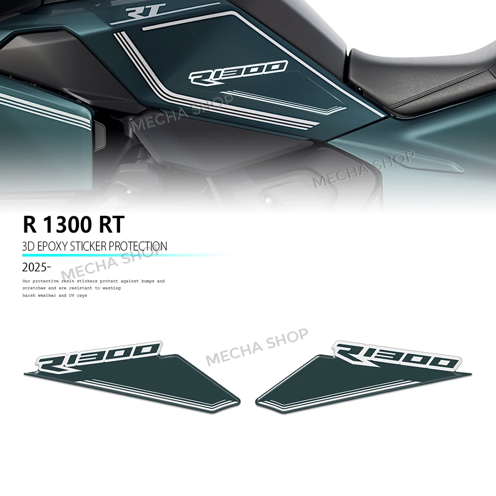 

For R 1300 RT 2025 R1300RT Motorcycle Accessories 3D Epoxy Resin Tank Pad Protection Sticker