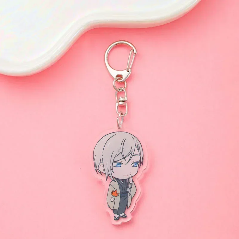 Anime My Happy Marriage Acrylic Keychain Accessaries Cartoon Funny Pendant Cute Creative Bag Charm Car Keyring Friends Fans Gift