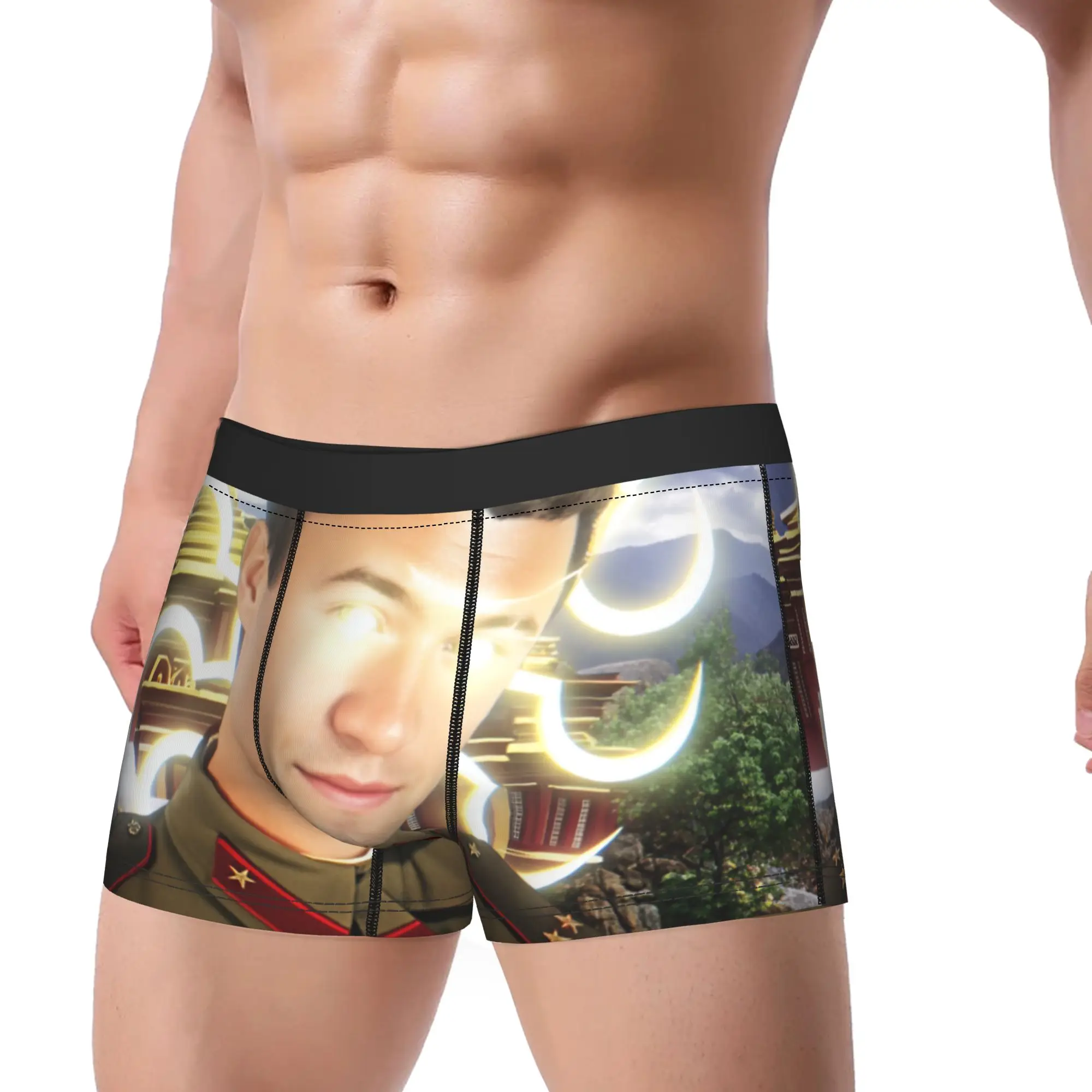 

Charlie Kirk Underwear Pattern Trunk High Quality Male Panties Comfortable Boxer Brief Gift Idea