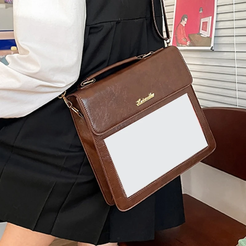 Ita Bag Schoolrugzakken Schoudertassen Display-dagrugzakken Leuke en praktische PU-crossbodytassen Geschikt voor studenten