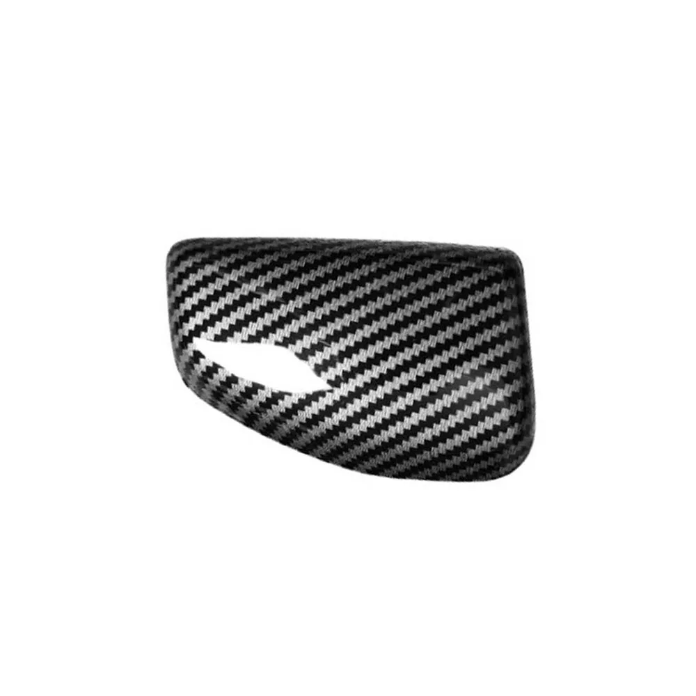 Carbon Fiber Gear Shift Knob Cover Grip Handle Sticker For Hyundai Santa Cruze