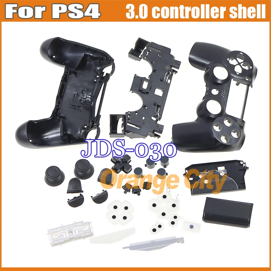 For PS4 3.0 JDS-030 Full Set of Controller Housing Shell Case with