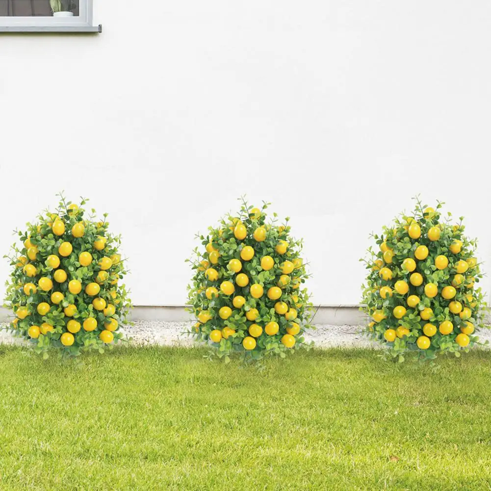 

22-inch Artificial Tree Artificial Tree Topiary Ball Set for Indoor Outdoor Decor Uv Resistant Faux for Patio for Year-round