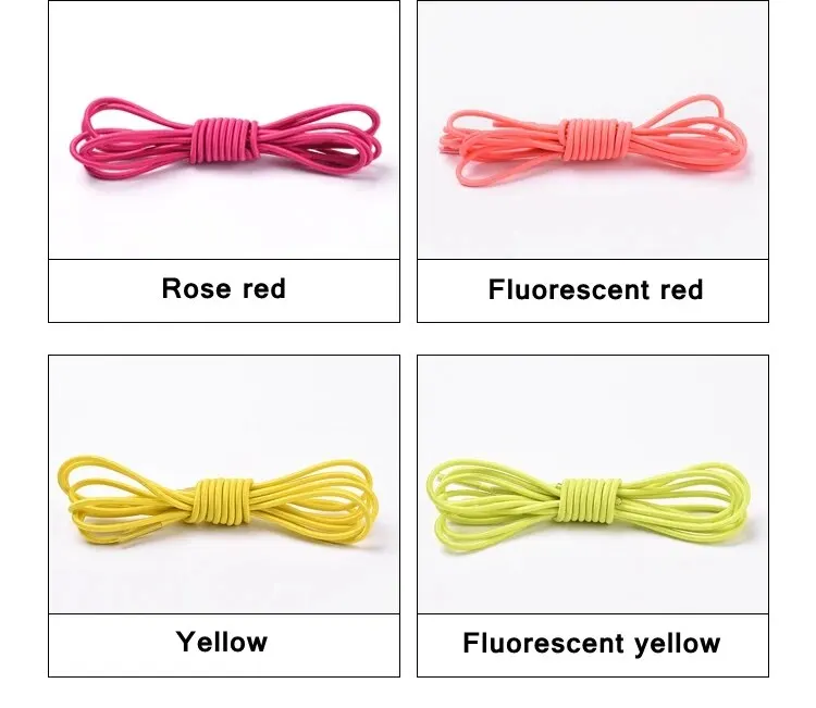Modische Schnürsenkel ohne Krawatte, elastische Schnürsenkel, Sneakers, flache Schnürsenkel ohne Krawatten, für Kinder und Erwachsene, schnelle Schnürsenkel, Einheitsgröße, passend für alle Schuhe – Detail 9