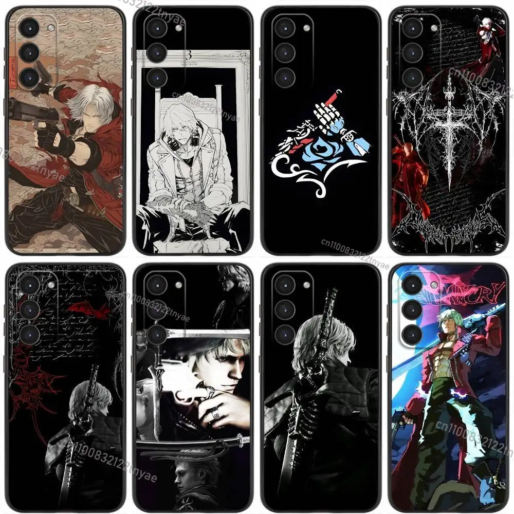 

Dante D-Devil M-May Cry D-DMC2 Phone Case For Samsung Galaxy A20,21s,22,31,32,52,53,72,73,80,91 Soft Liquid Silicone Black Cover