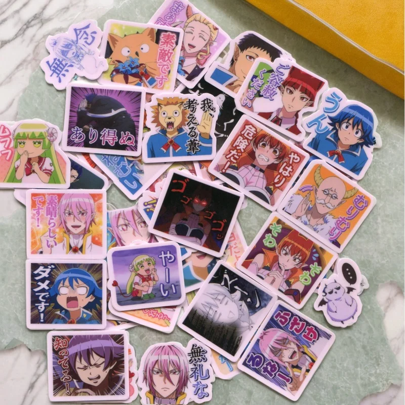 40PCS Welcome to Demon School Iruma-kun 2-3CM STICKER