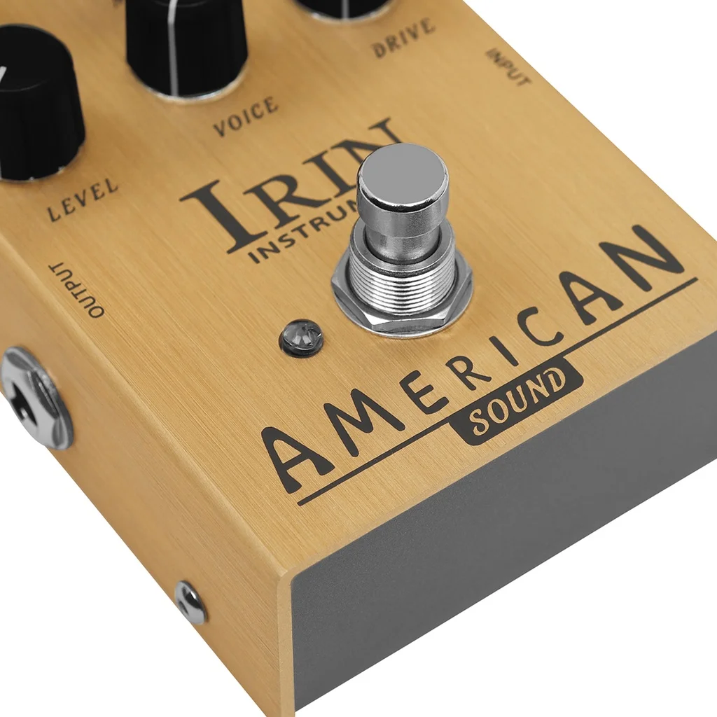 IRIN AN-34 American Sound AMP Simulator Pedal of FD 57 Deluxe Amplifier from Clean to Overdrive Sound for Electric Guitar Effect image 5