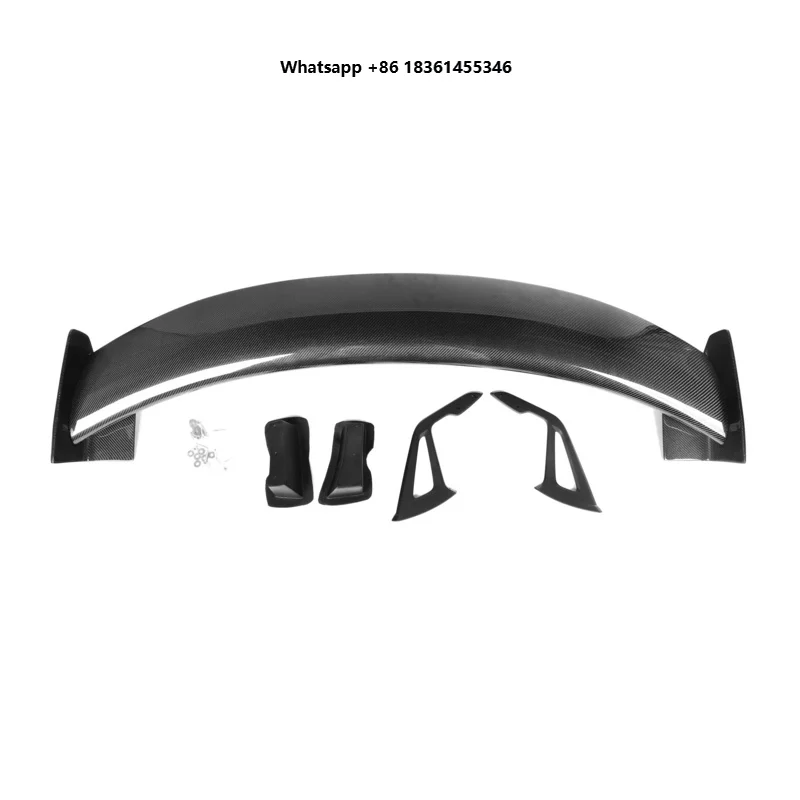

For A90 Supra 2019+ Premium AO Style Carbon Rear Bumper Spoiler Kit