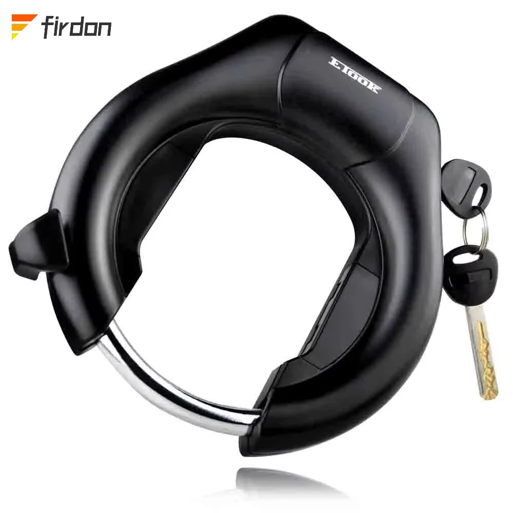 2022 New Arrival Anti-theft Bike Frame Lock Heavy Duty Bicycle Horseshoe Lock Cycle Frame Lock With Keys