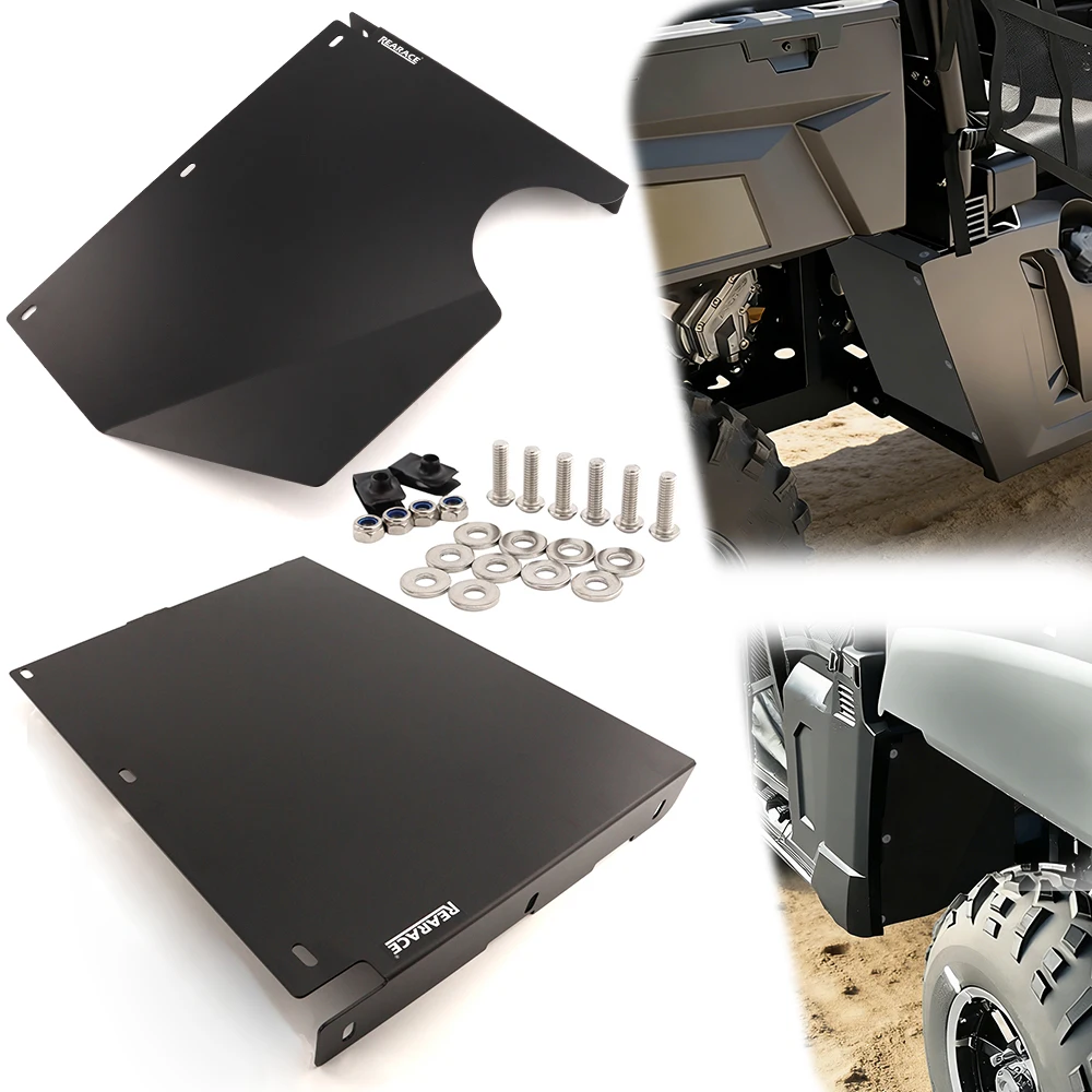 Защитные брызговики для мотоцикла Polaris Ranger 570 (без SP), полноразмерные, 2015-2026 гг.