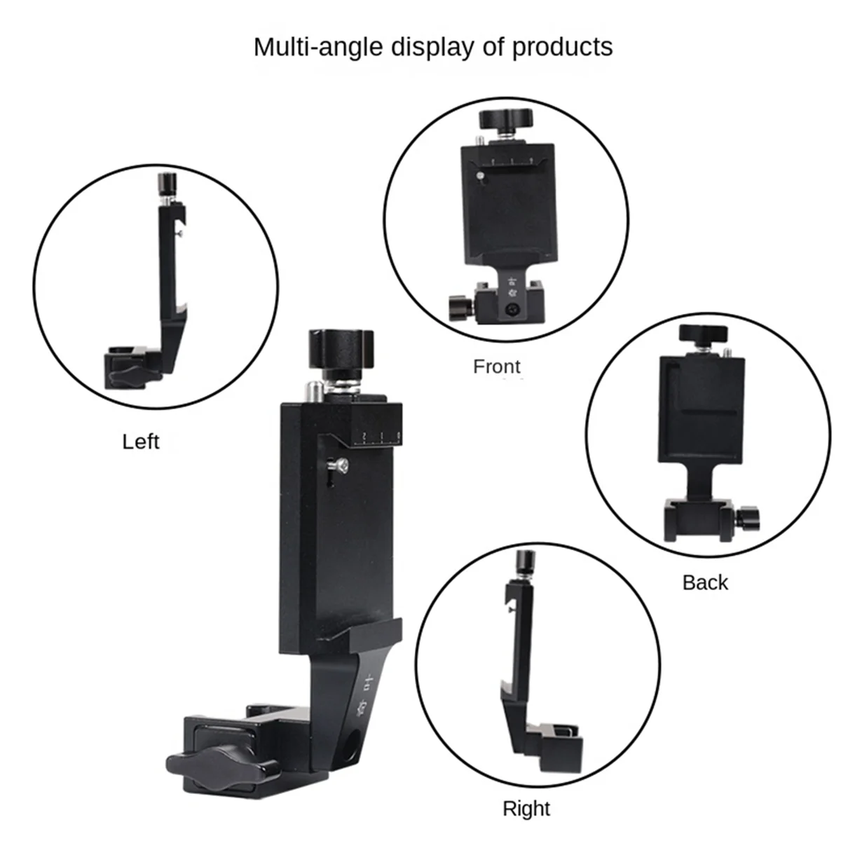 垂直ビデオカメラホルダー,DSLR撮影マウント,dji ronin rs2,rs3,rs3 mini,rs3pro用