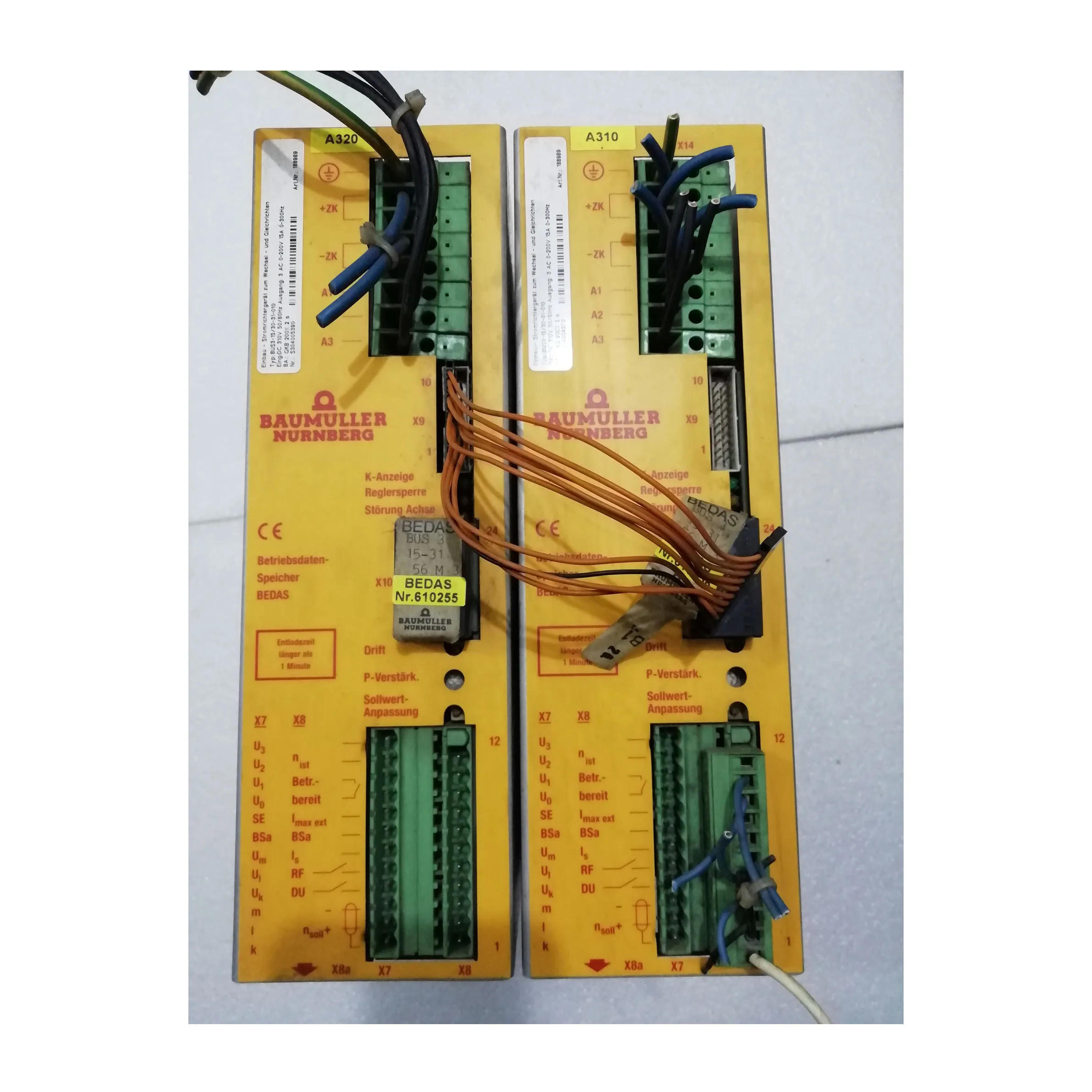 Оригинальный сервопривод Baumuller BUS3-10/20-31-010