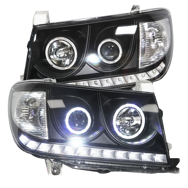 

Land Cruiser LC100 4700 FJ100 2006-2007 Year LED Headlight Front Lamp BlackHousing for Toyota