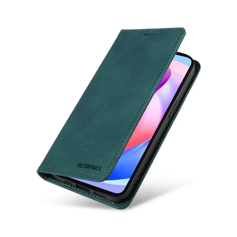 Anti-thef Phone Case For Huawei Honor X6b X60i X50i X50 GT X6A Plus X7B 5G HonorX6B  Wallet Flip Card Holder Coque Leather Cover