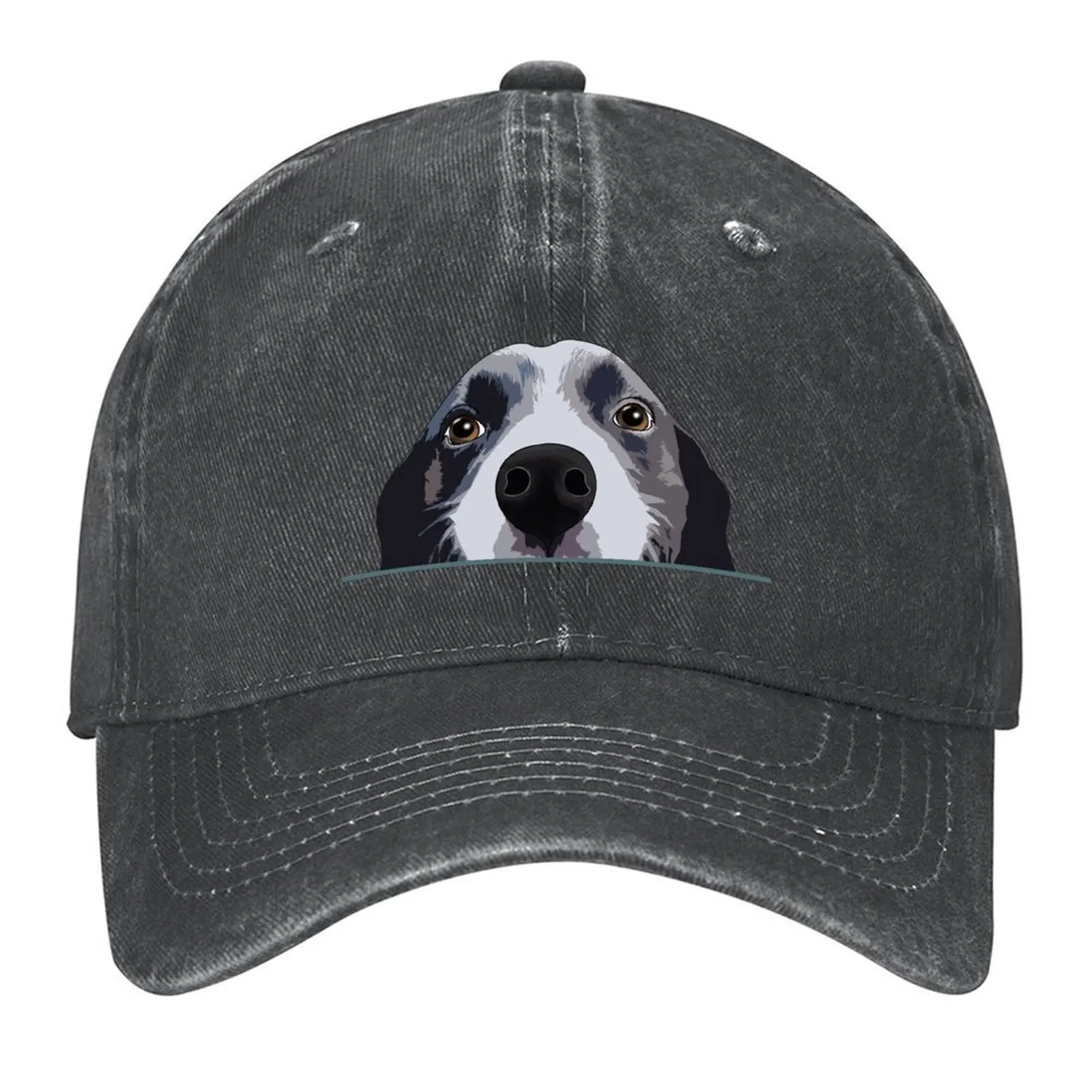 

Border Collie Peeking, Border Shirt, Gift, Lover Baseball Cap