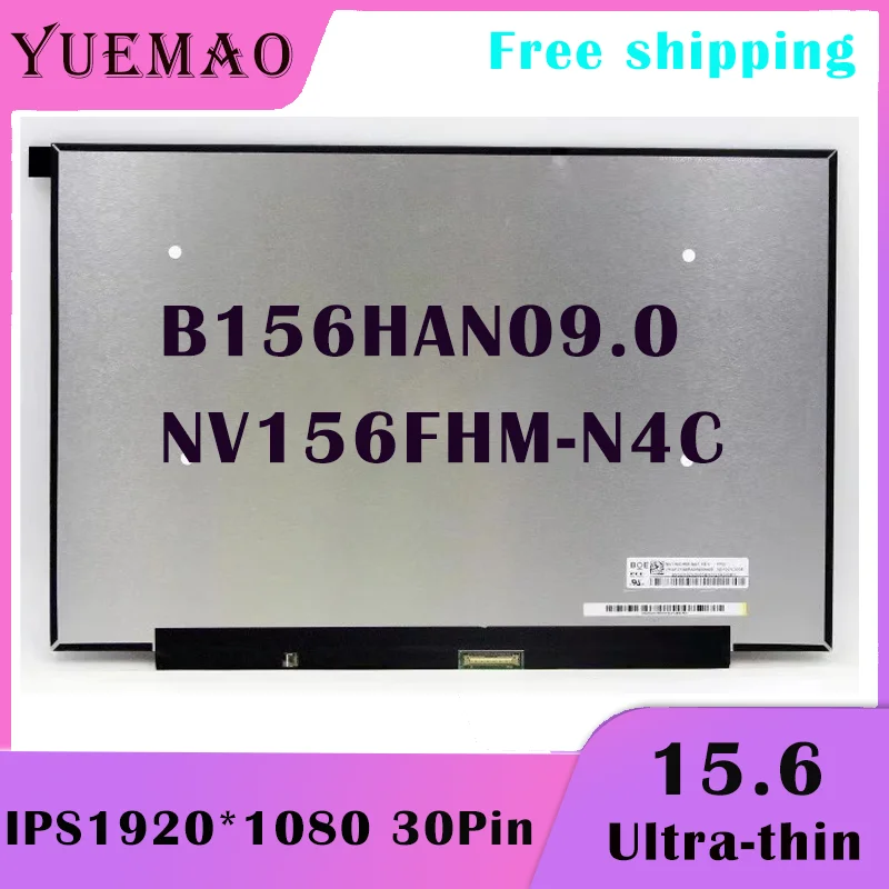 15.6 zoll IPS Notebook LCD Bildschirm NV156FHM-N4C B156HAN09.0 100% sRGB 400 cd/m² 1920x1080 30Pin Display matrix Neue Ersatz