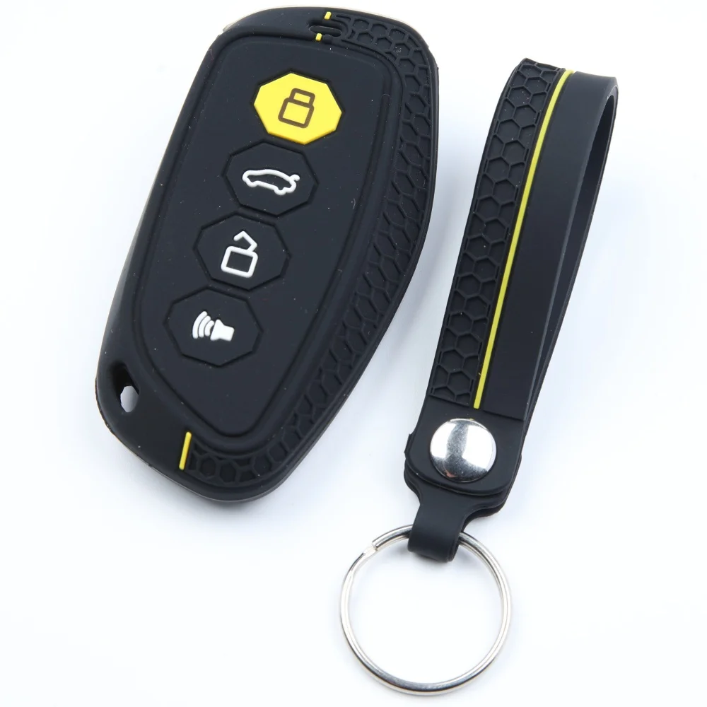 silicone Car Key Case Cover for Great Wall Haval H6 2024 H9 2024 H2 M6 Cool Dog Plus Owl Dragon MAX F7 F7X F7H H8 H3 Accessories